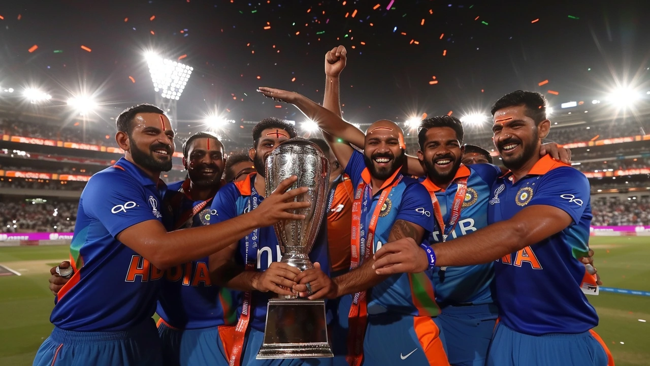 टीम इंडिया की विजय परेड: वानखेड़े स्टेडियम में ढोल-नगाड़ों पर झूमे खिलाड़ी
